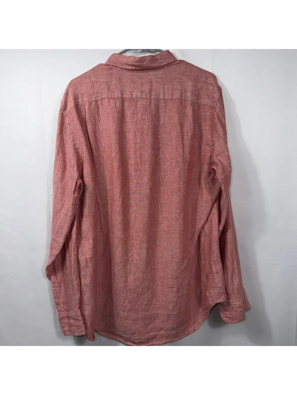 J. Crew Slim Fit Linen Button Front Shirt Size L
